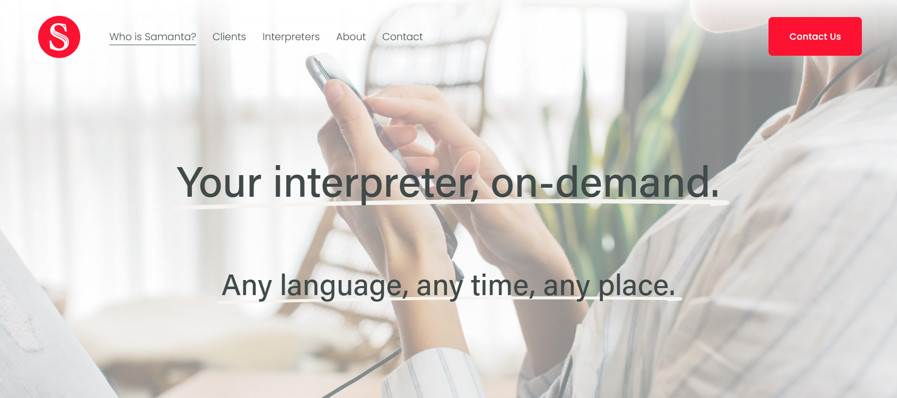 Samanta - Video Interpretation Platform